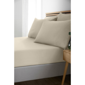 'So Soft Easy Iron' Fitted Sheet - thumbnail 1