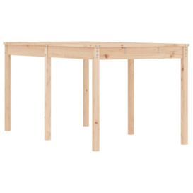 Garden Table 159.5x82.5x76 cm Solid Wood Pine - thumbnail 2