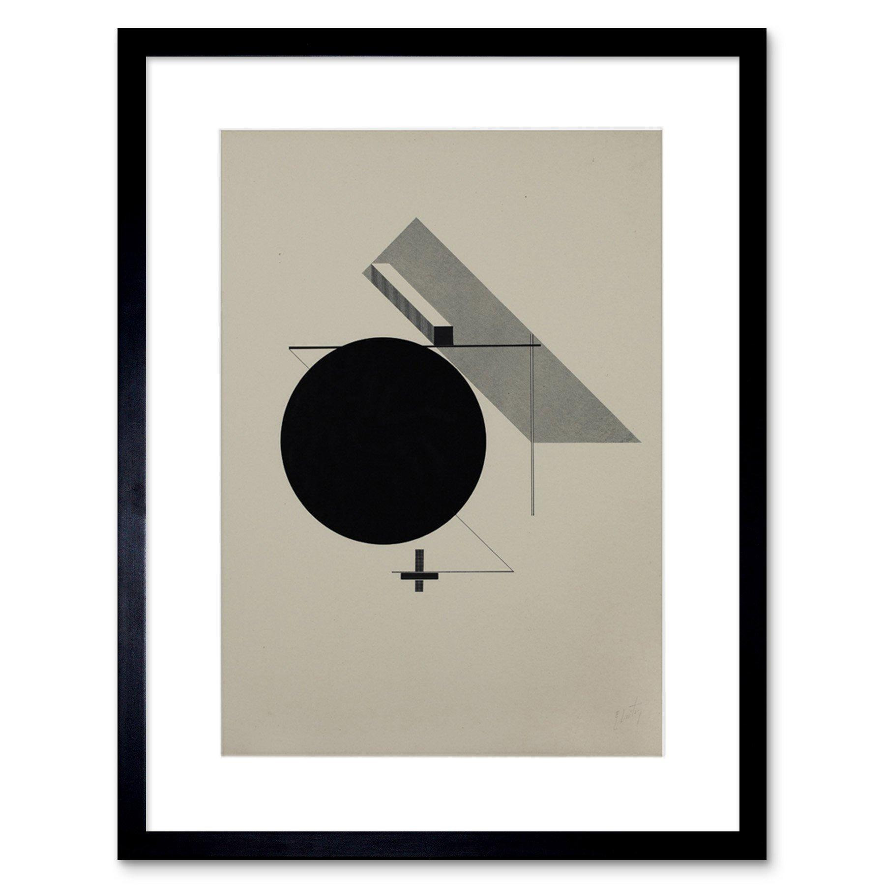 Lazar El Lissitzky Kestnermappe Rob Levnis Chapman Artwork Framed Wall Art Print 9X7 Inch - image 1