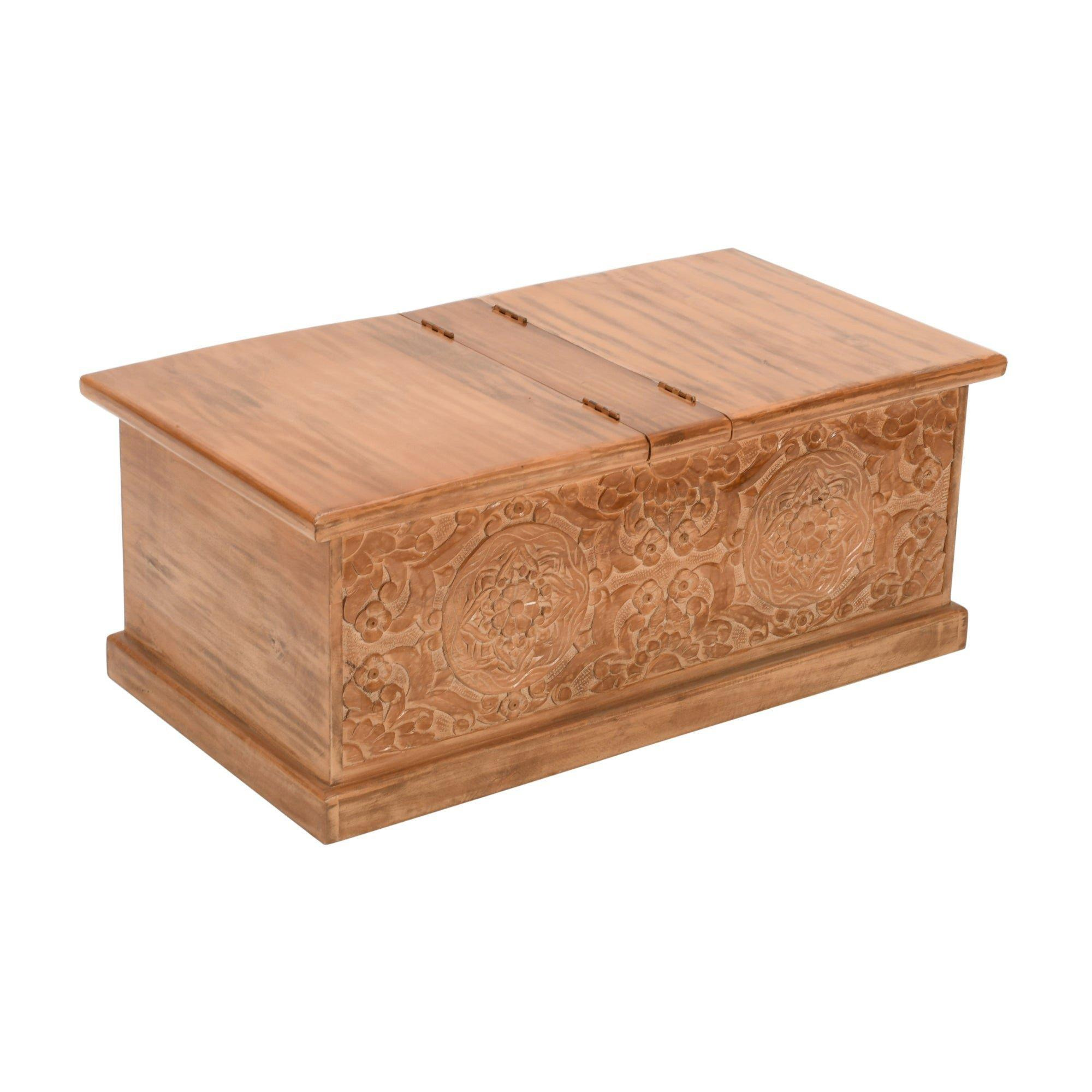 Darvell Mango Wood Coffee Table/Blanket Box - image 1