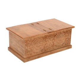 Darvell Mango Wood Coffee Table/Blanket Box