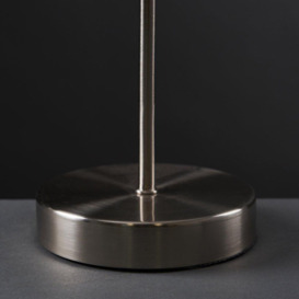 Modern Stem Silver Table Lamp - thumbnail 3