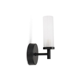 Canya Black Bathroom Wall Light