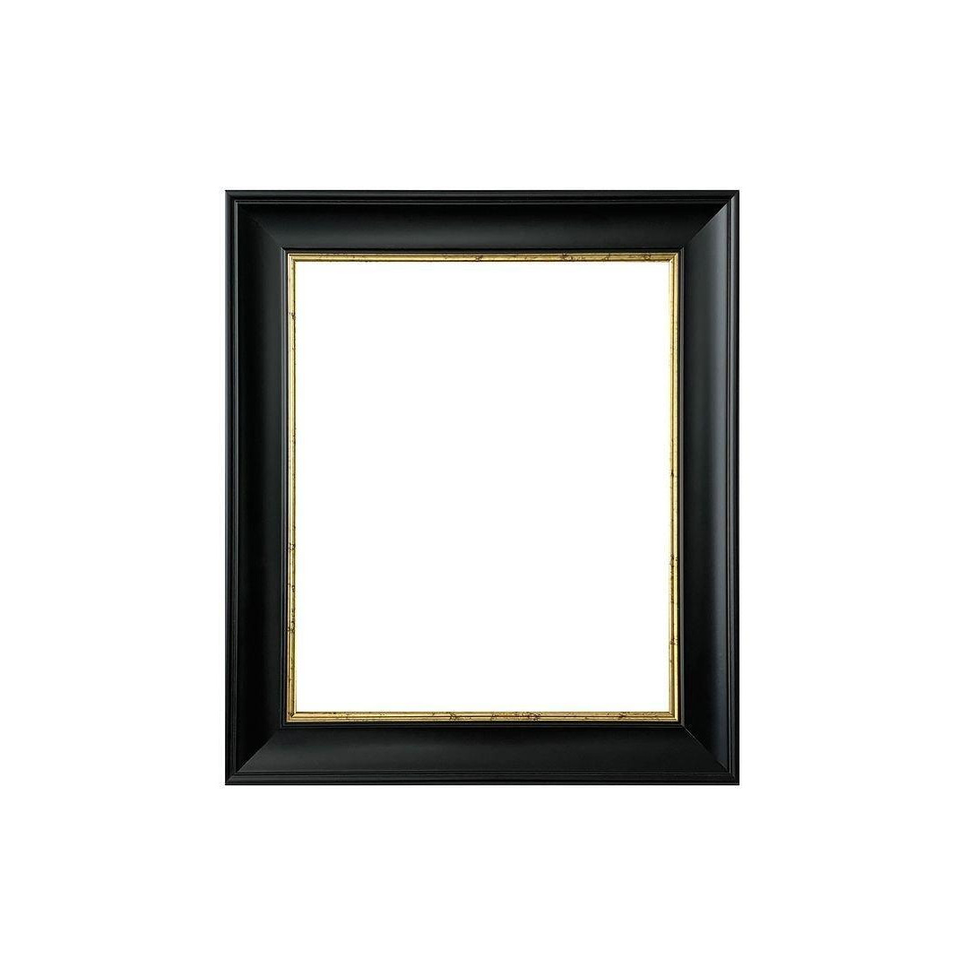 Scandi Black & Crackle Gold Photo Frame 30 x 20 Inch - image 1