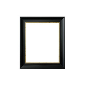 Scandi Black & Crackle Gold Photo Frame 30 x 20 Inch