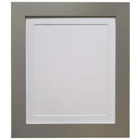 Metro Dark Grey Frame with White Mount A4 Image Size 10 x 6