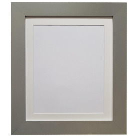 Metro Dark Grey Frame with Ivory Mount for Image Size 6 x 4 Inch