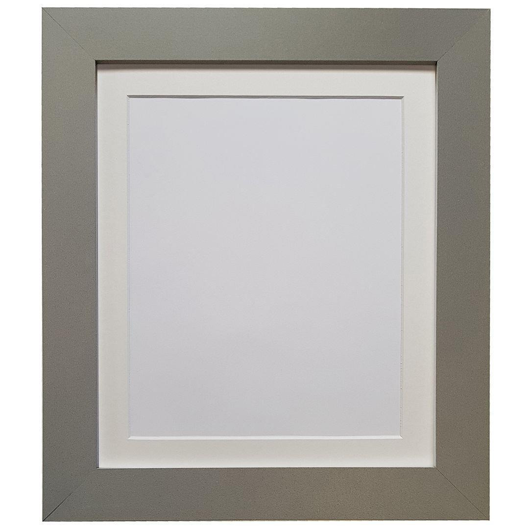 Metro Dark Grey Frame with Ivory Mount for Image Size 20 x 16 Inch - image 1