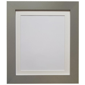 Metro Dark Grey Frame with Ivory Mount 45 x 30CM Image Size 14 x 8 Inch