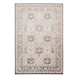 Beige Traditional Persian Style Luxury Sheen Rug - thumbnail 1