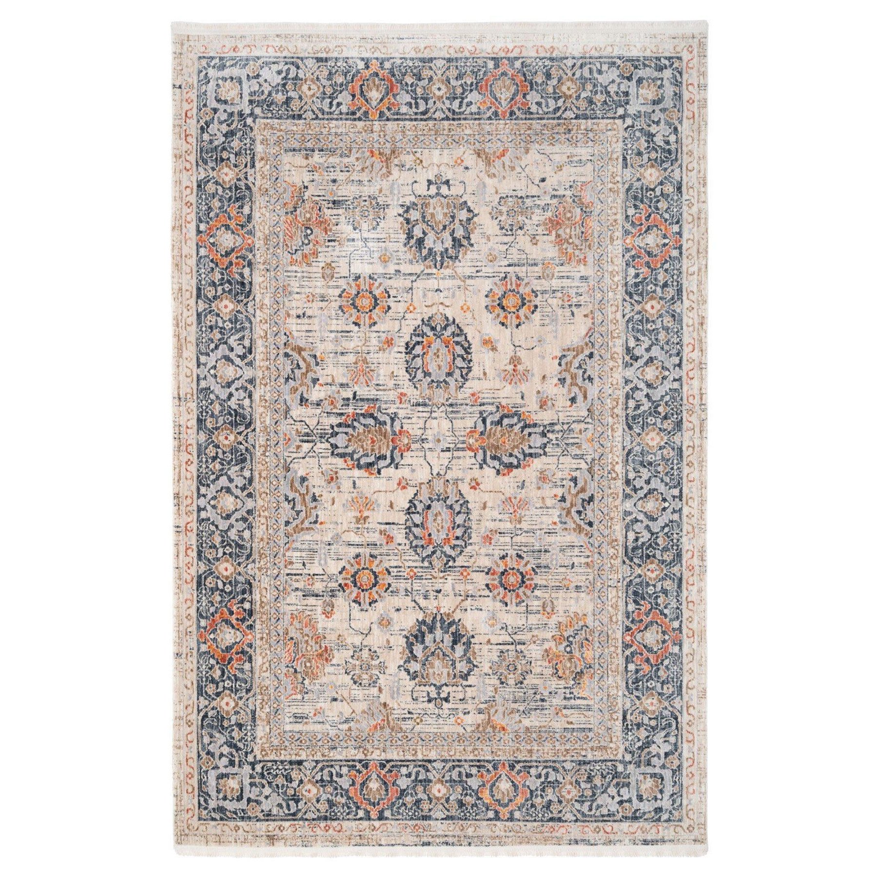 Beige Traditional Persian Style Soft Area Rug - image 1