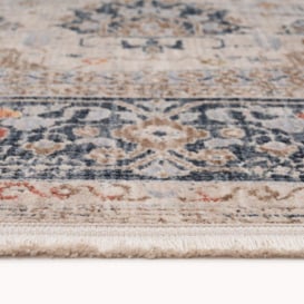 Beige Traditional Persian Style Soft Area Rug - thumbnail 3