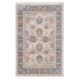Beige Traditional Persian Style Soft Area Rug - thumbnail 1