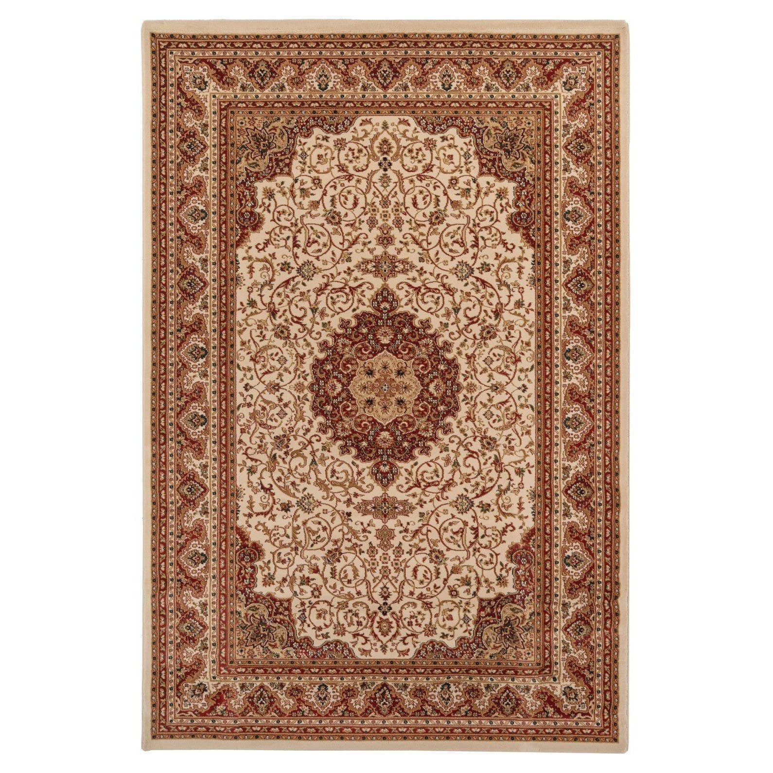 Red and Gold Traditional Fireside Rug - image 1
