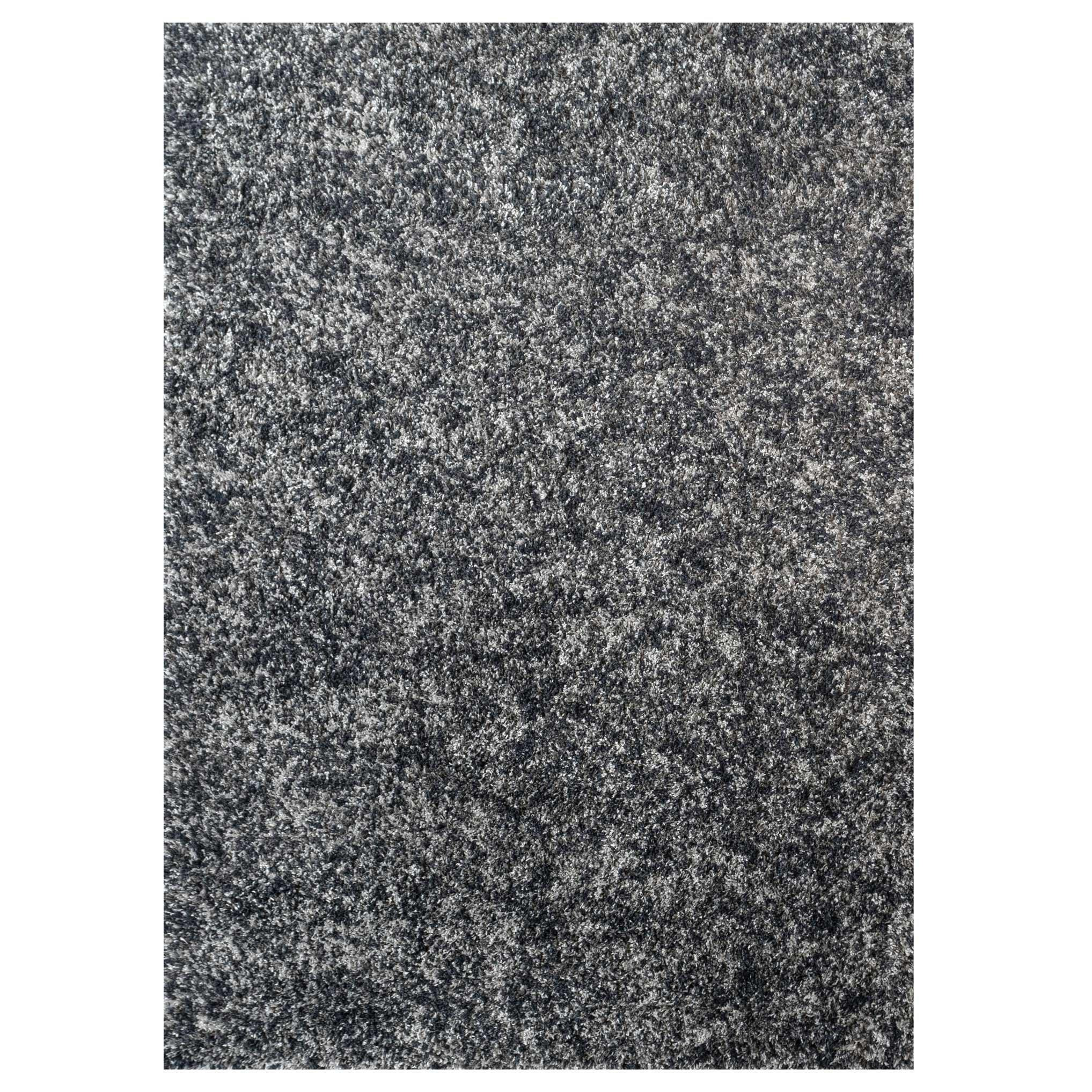 Grey Charcoal Super Soft Shaggy Area Rug - image 1