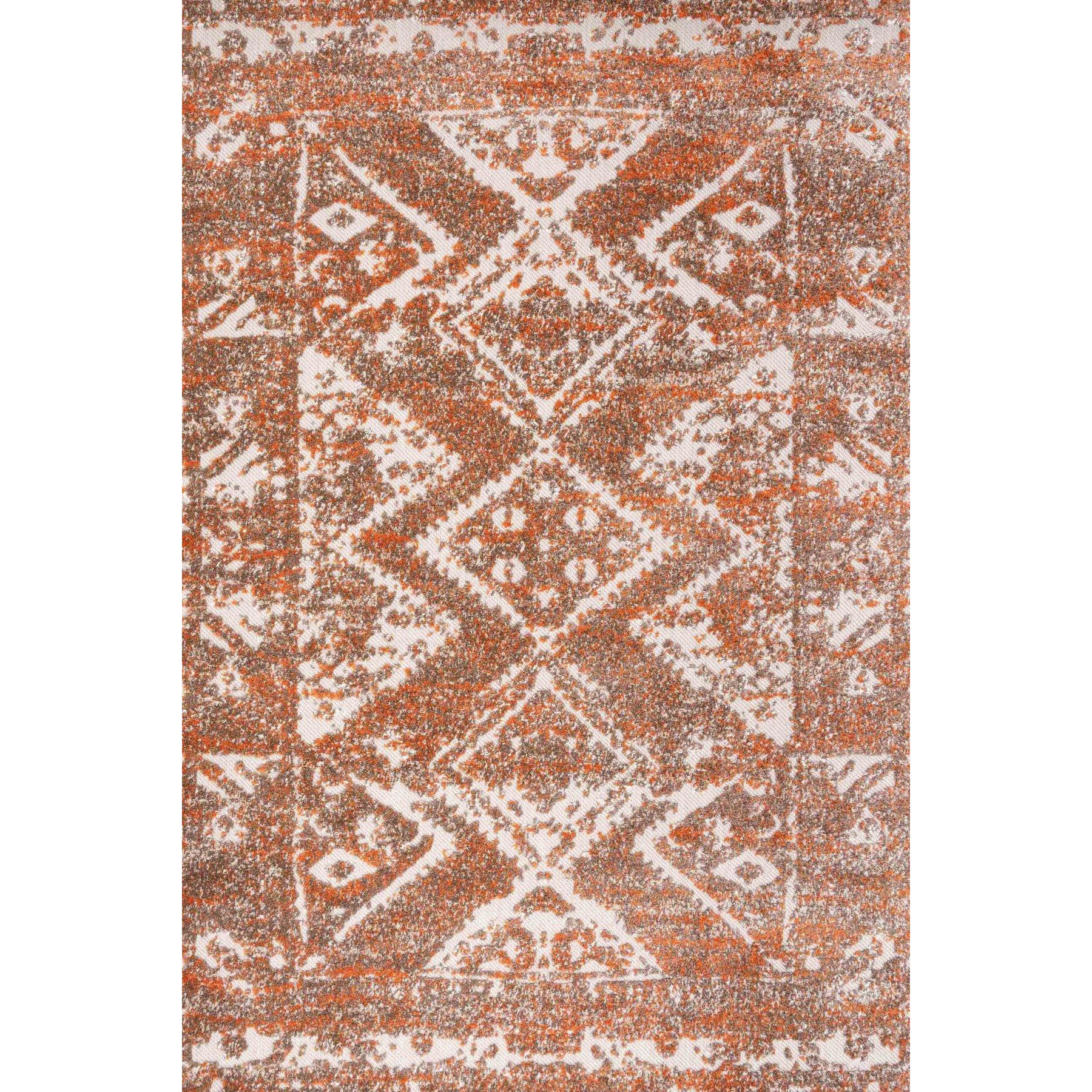 Distressed Terracotta Outdoor, Garden and Patio Area Rug - image 1