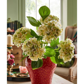 Bunch of 5 Faux Hydrangea Flowers