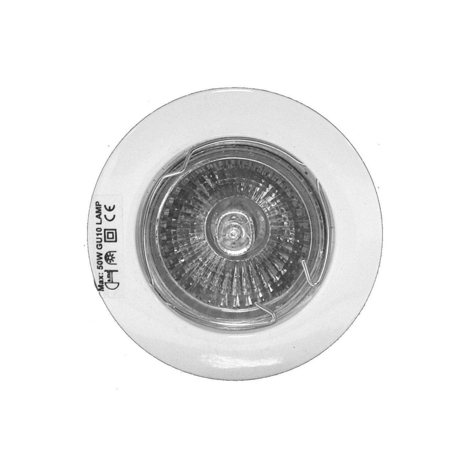GU10 Fixed Downlight (Pack of 3) - image 1