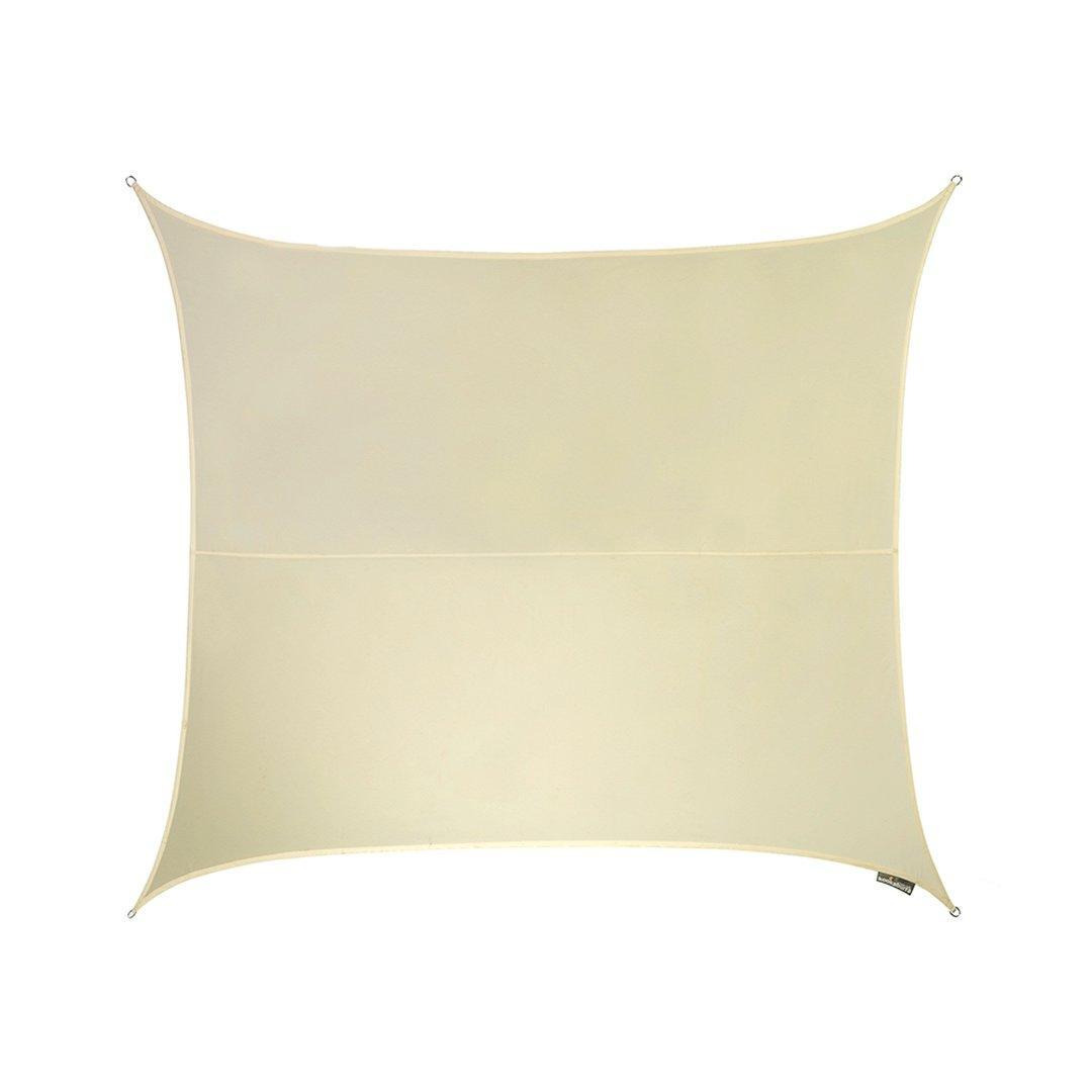 5.4m Square Waterproof Patio Sun Shade Canopy 98% UV Block Free Rope - image 1