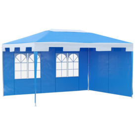 4 x 3m Party Tent Waterproof Garden Gazebo Canopy Wedding Cover Shade - thumbnail 1