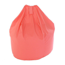 Cotton Twill Hot Pink Bean Bag Large Size - thumbnail 1