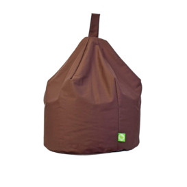 Cotton Twill Chocolate Brown Bean Bag Large Size - thumbnail 2