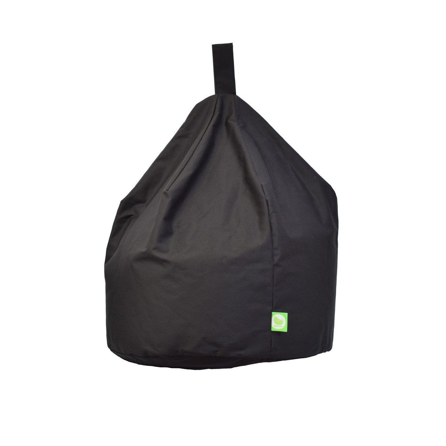 Cotton Twill Black Bean Bag Large Size - image 1