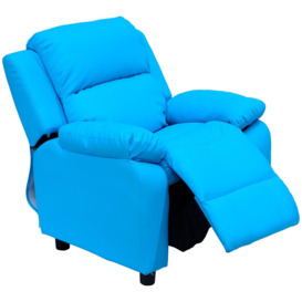 Children Recliner Armchair Game Chair Sofa Children Seat In PU Leather - thumbnail 1