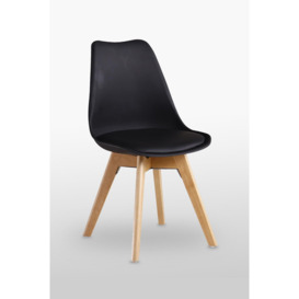 Lorenzo Tulip Padded Dining Chair Single