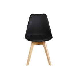 Lorenzo Tulip Padded Dining Chair Single - thumbnail 3