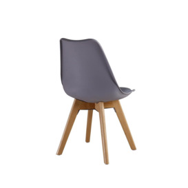 Lorenzo Tulip Padded Dining Chair Single - thumbnail 2