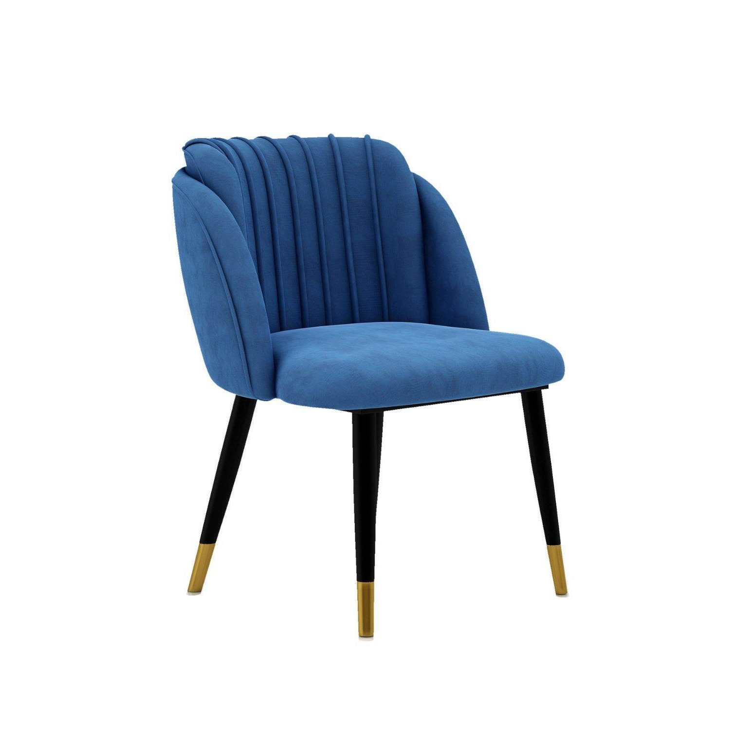 Milano' Velvet Dining Chair Single - image 1