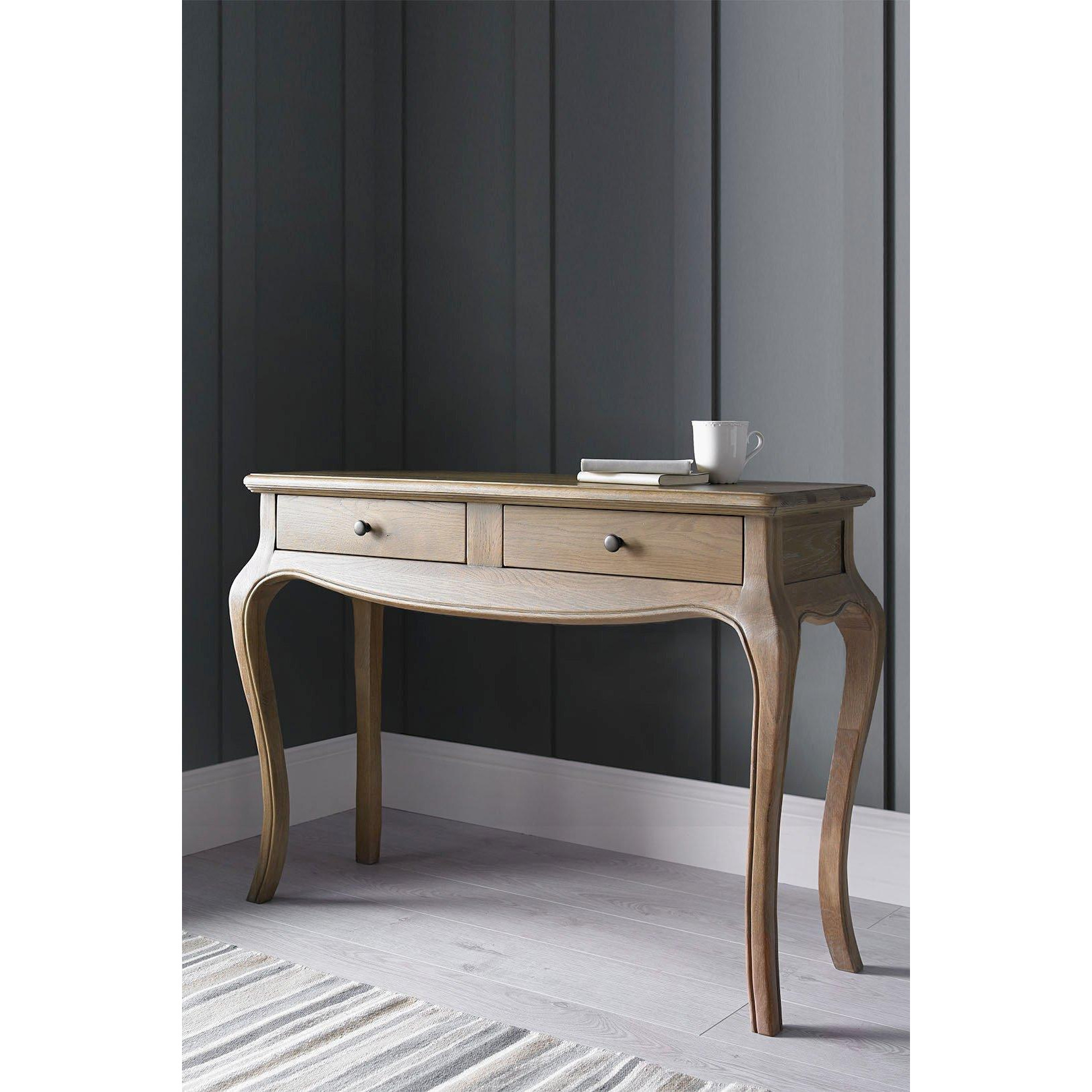 Loire Weathered Oak Dressing Table - image 1