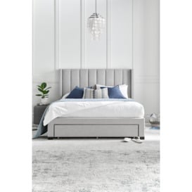 Savannah Grey Mist Upholstered - Bed Frame Only - thumbnail 1