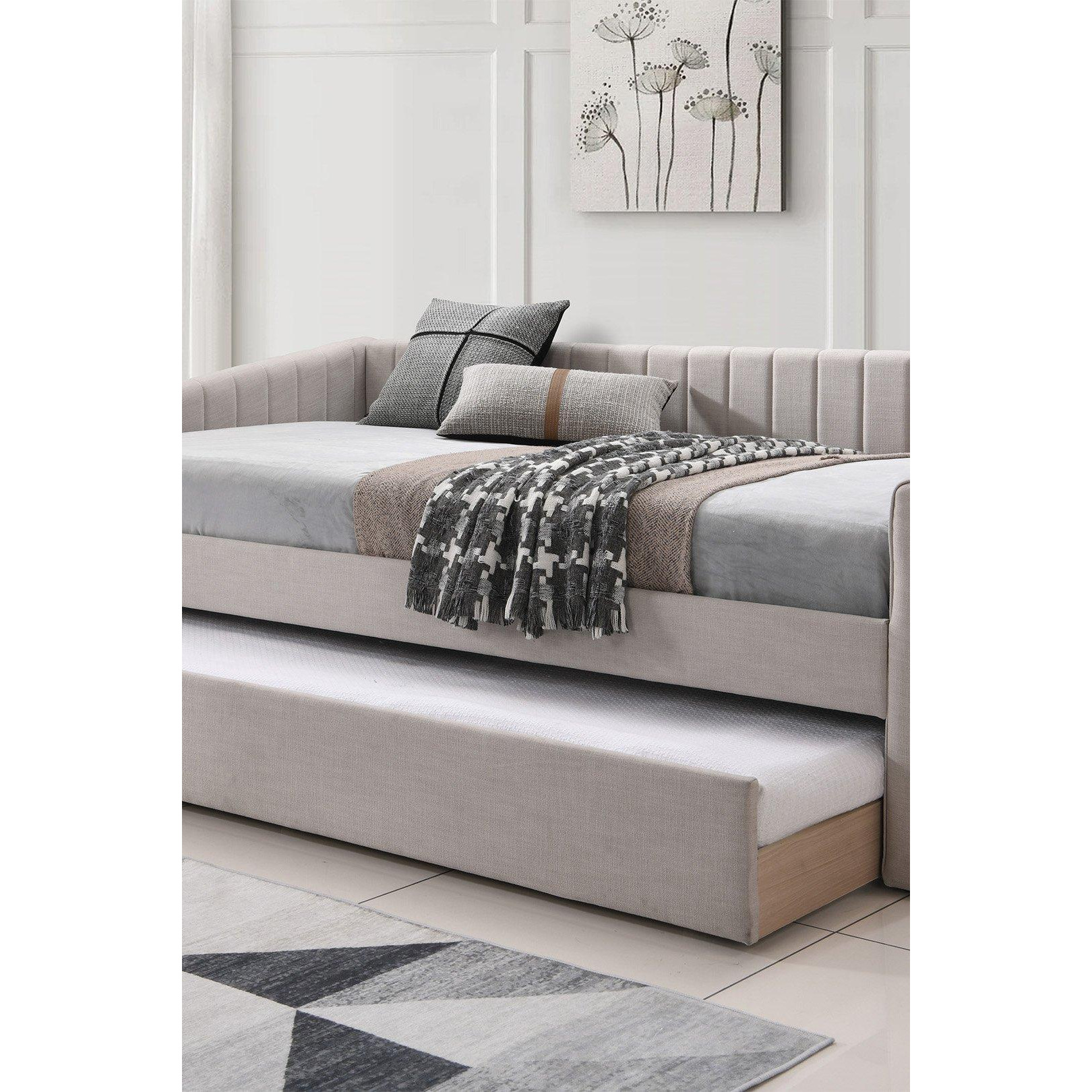 Sanderson Natural Oat Upholstered - Day Bed Including Underbed - image 1
