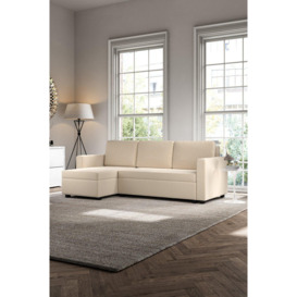 Cagliari Corner Ottoman Linear Natural Sofa Bed