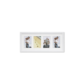 MDF 4, Multi Aperture Modern Photo Picture Frame with Mount