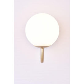 Wall Light and Sconce with Globe Shade - thumbnail 2