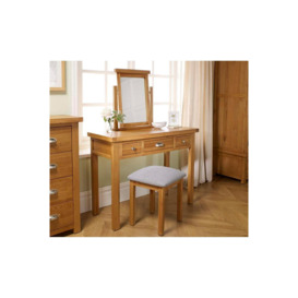 Woburn 3 Drawer Dressing Table Oak