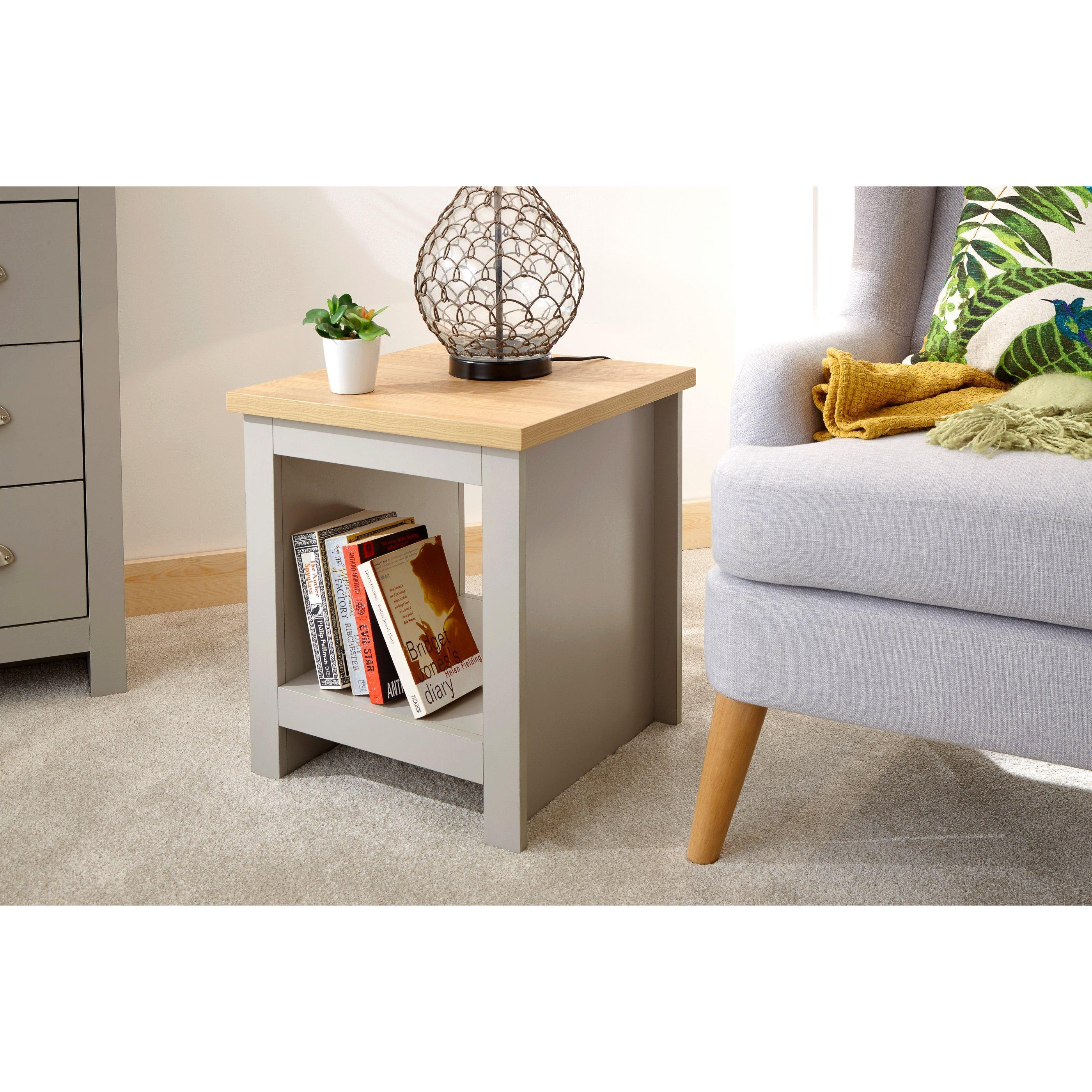Lancaster Side Table with Shelf - image 1