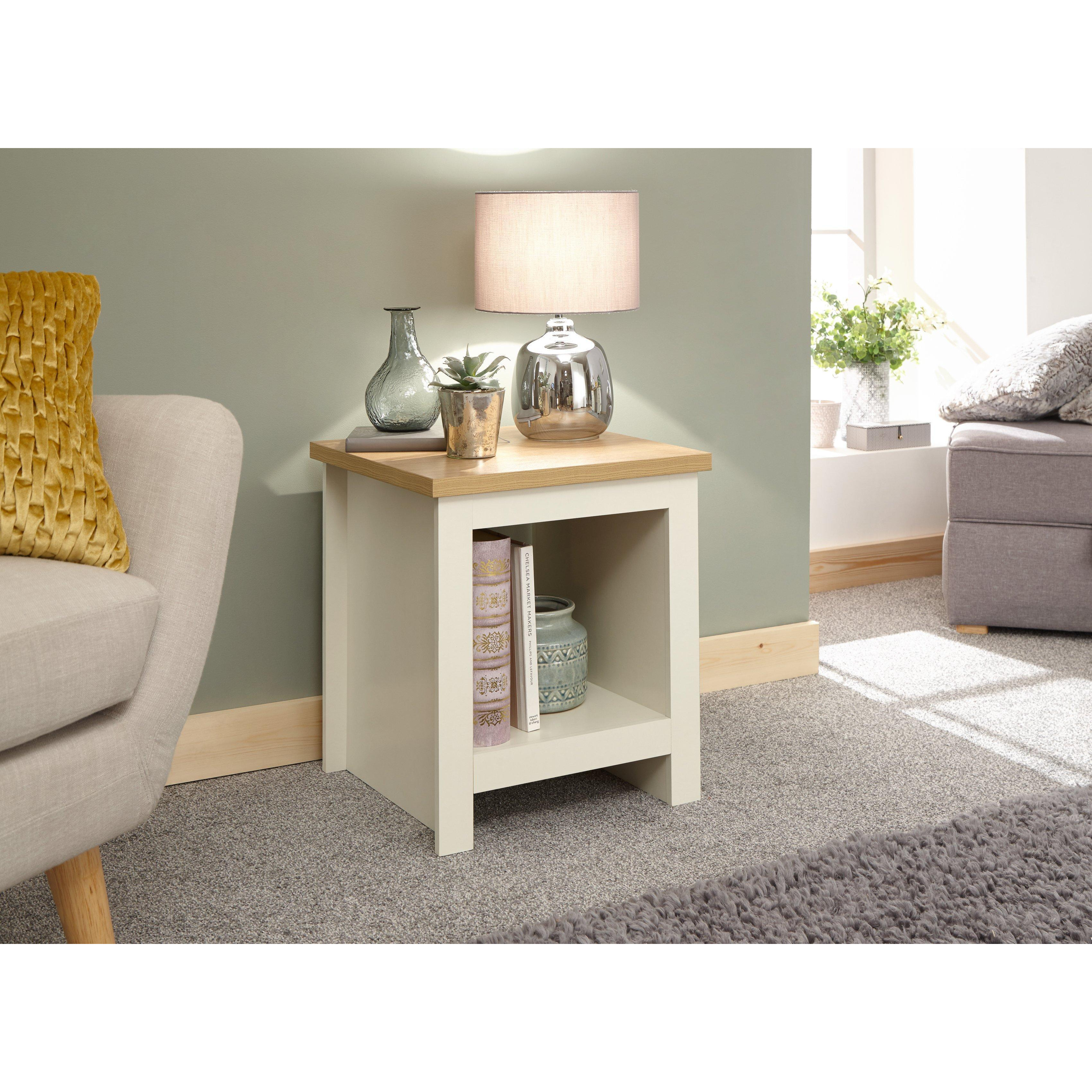 Lancaster Side Table with Shelf - image 1