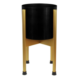 Medium Gold Planter Stand (Planter not included) 38.5cm x 18cm - thumbnail 3
