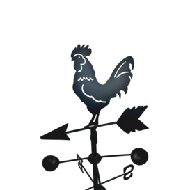 Freestanding Traditional Cockerel Garden Weathervane Wind Indicator - thumbnail 3