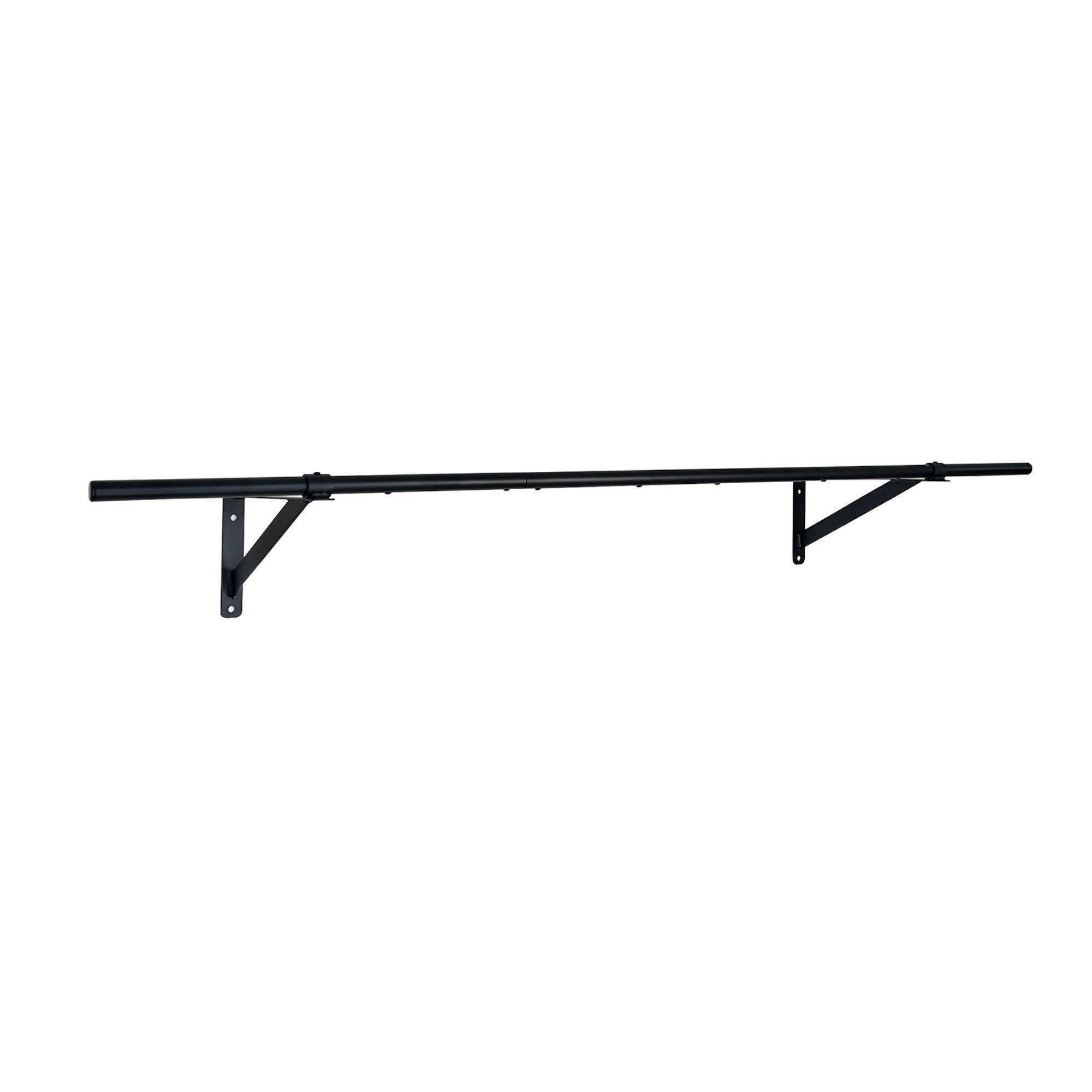 All Metal Super Heavy Wall Mounted Garment Clothes Rail - 5ft - image 1