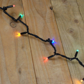 9.9m (100 LED) Snowtime Multi-Coloured Connectable Lights with 3m Lead Wire - thumbnail 2