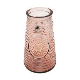 Recycled Glass Mandala Home Décor Medium Vase (H) 27.5cm
