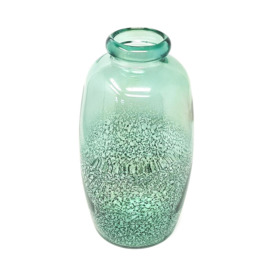 Recycled Glass Rimma Clear Home Décor Medium Teardrop Vase (H) 35cm - thumbnail 2