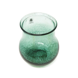 Recycled Glass Rimma Clear Home Décor Round Teardrop Jar (H) 20cm - thumbnail 2