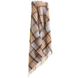 Tweedmill Tartan PNW McKellar Blanket/Throw Multi 150cm x 183cm 100% New Wool Made in the UK - thumbnail 3