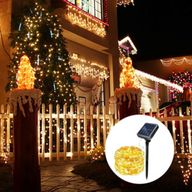 20M LED Solar Outdoor Garden String with 200 LEDs